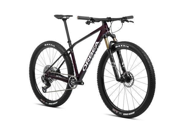 Rower MTB Orbea ALMA M ELITE Red Wine Carbon View  - Carbon Raw 2024 - 