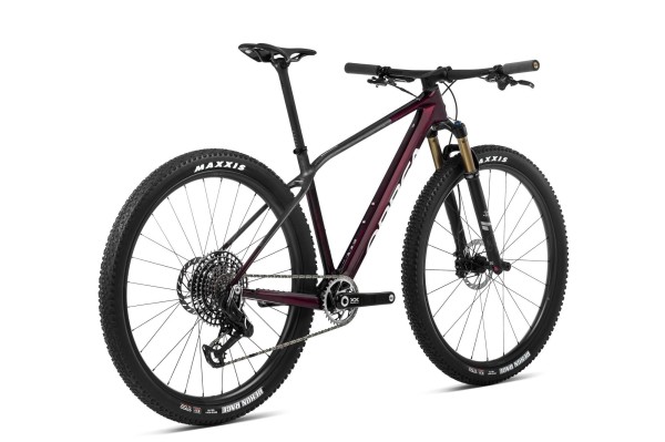 Rower MTB Orbea ALMA M ELITE Red Wine Carbon View  - Carbon Raw 2024 - 