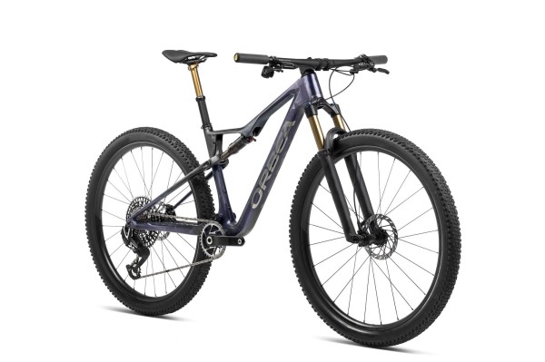 Rower MTB Orbea OIZ M-TEAM AXS Tanzanite Carbon View-Carbon Raw 2024 - 