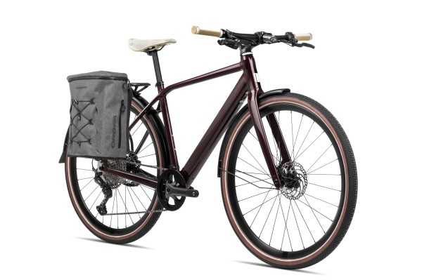 Rower elektryczny miejski Orbea VIBE H10 EQ Metallic Burgundy Red 2024 - 