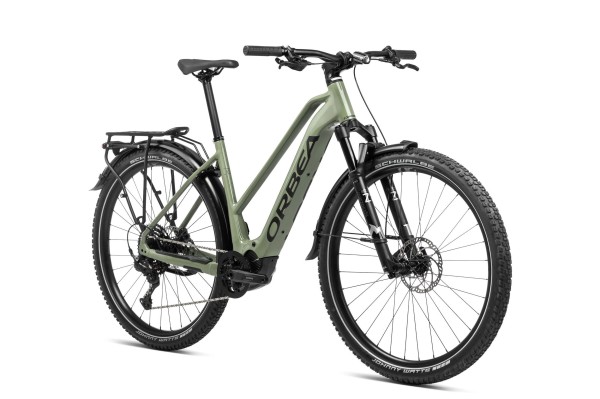 Rower elektryczny trekkingowy Orbea KEMEN MID SUV 30 Urban Green  - Black 2024 - 