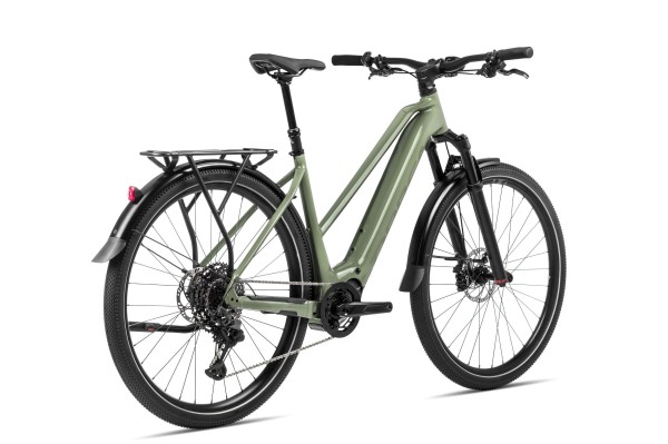 Rower elektryczny trekkingowy Orbea KEMEN MID 10 Urban Green (Gloss-Matt) 2024 - 