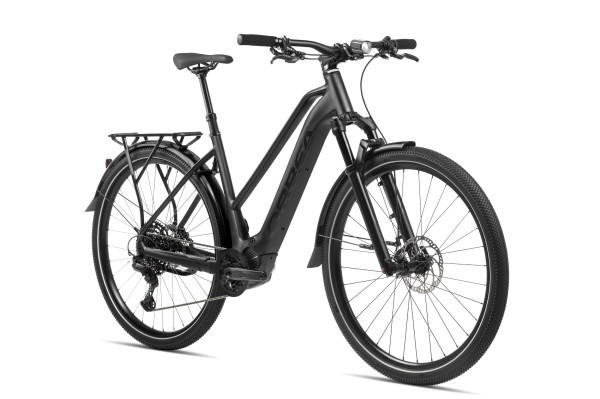 Rower elektryczny trekkingowy Orbea KEMEN MID 10 Metallic Night Black 2024 - 