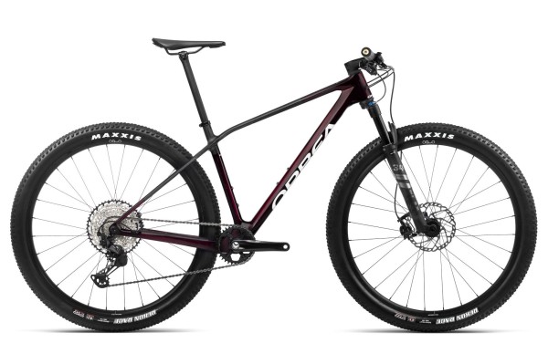 Rower MTB Orbea ALMA M ELITE Red Wine Carbon View - Carbon Raw 2024