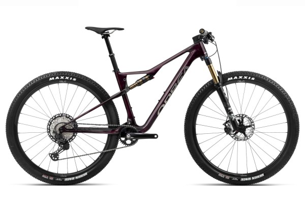 Rower MTB Orbea OIZ M-PRO Wine Red Carbon View - Titan 2024