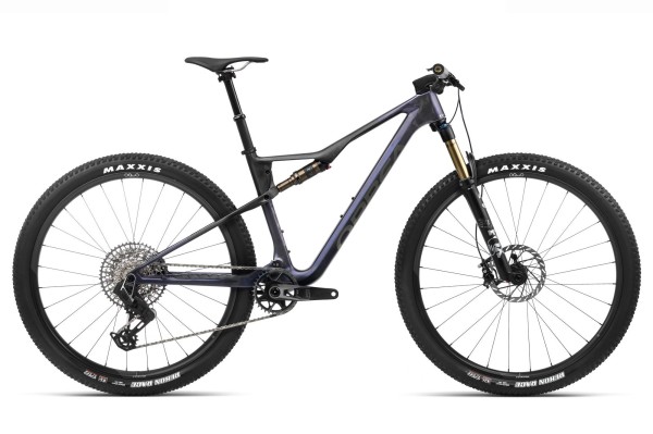 Rower MTB Orbea OIZ M-TEAM AXS Tanzanite Carbon View-Carbon Raw 2024 - 