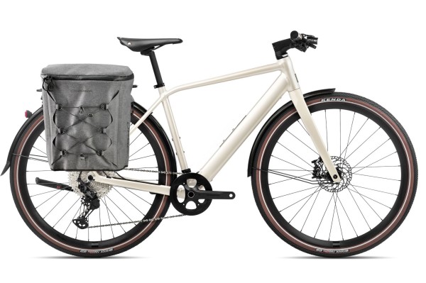 Rower elektryczny miejski Orbea VIBE H10 EQ Ivory White 2024