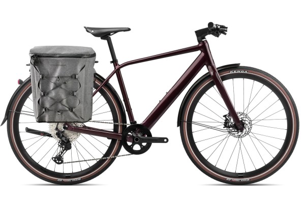 Rower elektryczny miejski Orbea VIBE H10 EQ Metallic Burgundy Red 2024