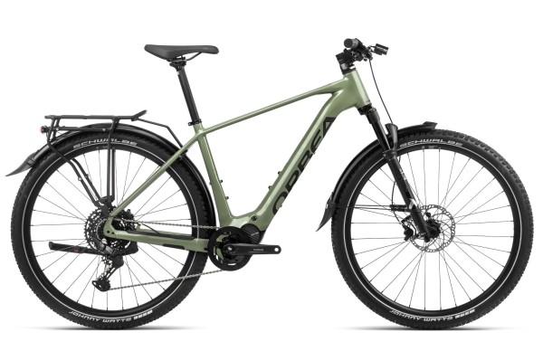 Rower elektryczny trekkingowy Orbea KEMEN SUV 30 Urban Green  - Black 2024