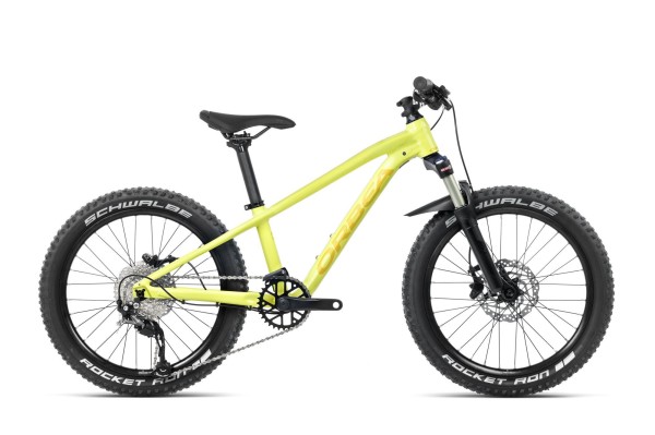 Rower dziecięcy Orbea LAUFEY 20 H30 Spicy Lime - Corn Yellow 2024