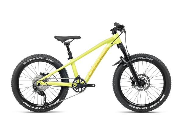 Rower dziecięcy Orbea LAUFEY 20 H10 Spicy Lime - Corn Yellow 2024