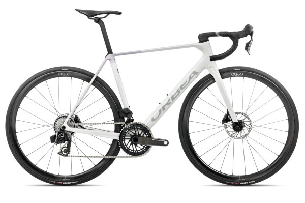 Rower szosowy Orbea ORCA M21eTEAM white - lilac 2026