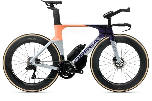 Rower triathlonowy Orbea ORDU M10iLTD UCI silver - carbon - orange 2026