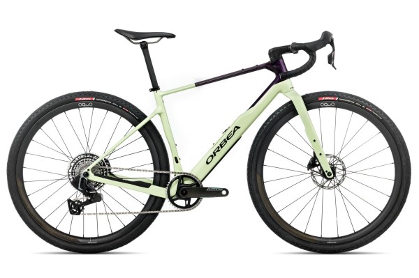 Rower gravel Orbea TERRA M21eTEAM 1X gum - purple 2026