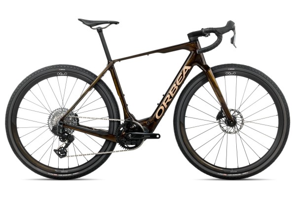 Rower elektryczny gravel Orbea DENNA M31e caramel - gold 2026