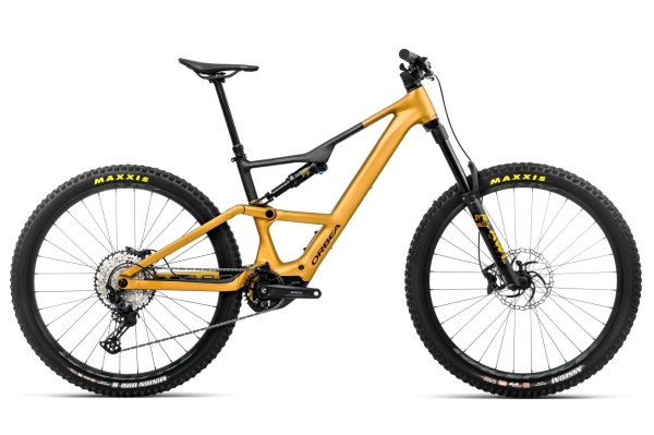 Rower elektryczny trailowy Orbea RISE LT H20 yellow - black 2026