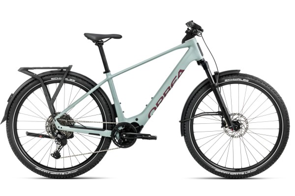 Rower elektryczny trekkingowy Orbea KEMEN ADV 20 blue - brugundy 2026