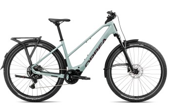 Rower elektryczny trekkingowy Orbea KEMEN ADV 30 MID blue - brugundy 2026