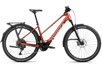 Rower elektryczny trekkingowy Orbea KEMEN ADV 10 MID red - white 2026