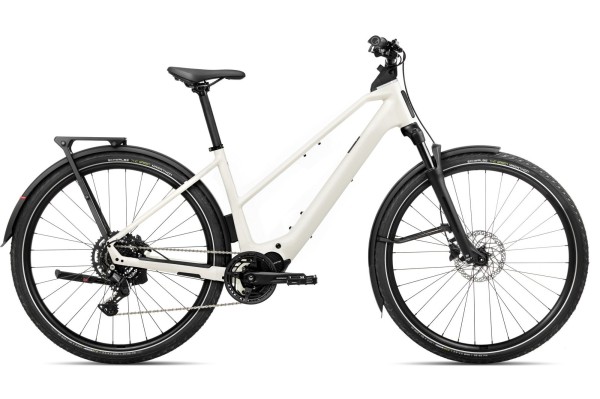 Rower elektryczny trekkingowy Orbea KEMEN TOUR 30 MID white 2026