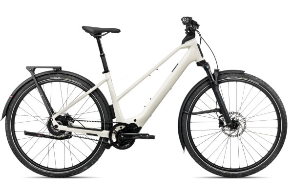 Rower elektryczny trekkingowy Orbea KEMEN TOUR 10 MID white 2026