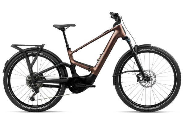 Rower elektryczny turystyczny Orbea MUGA 30 rust - black 2026