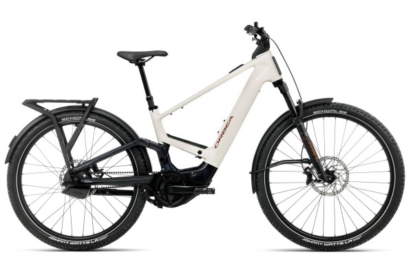 Rower elektryczny turystyczny Orbea MUGA 10 white - black 2026