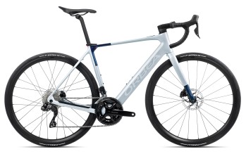 Rower elektryczny szosowy Orbea GAIN M30i silver - blue 2026